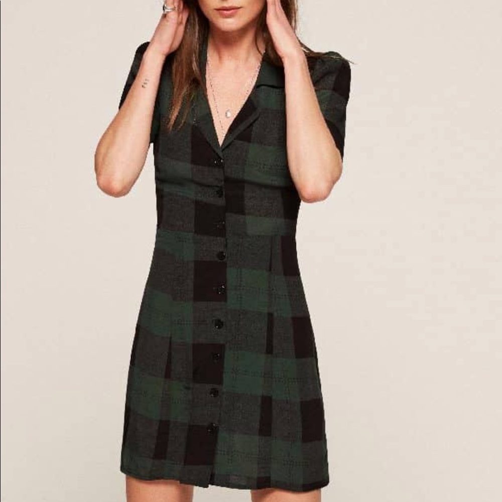 Reformation Caprice dress in Braveheart